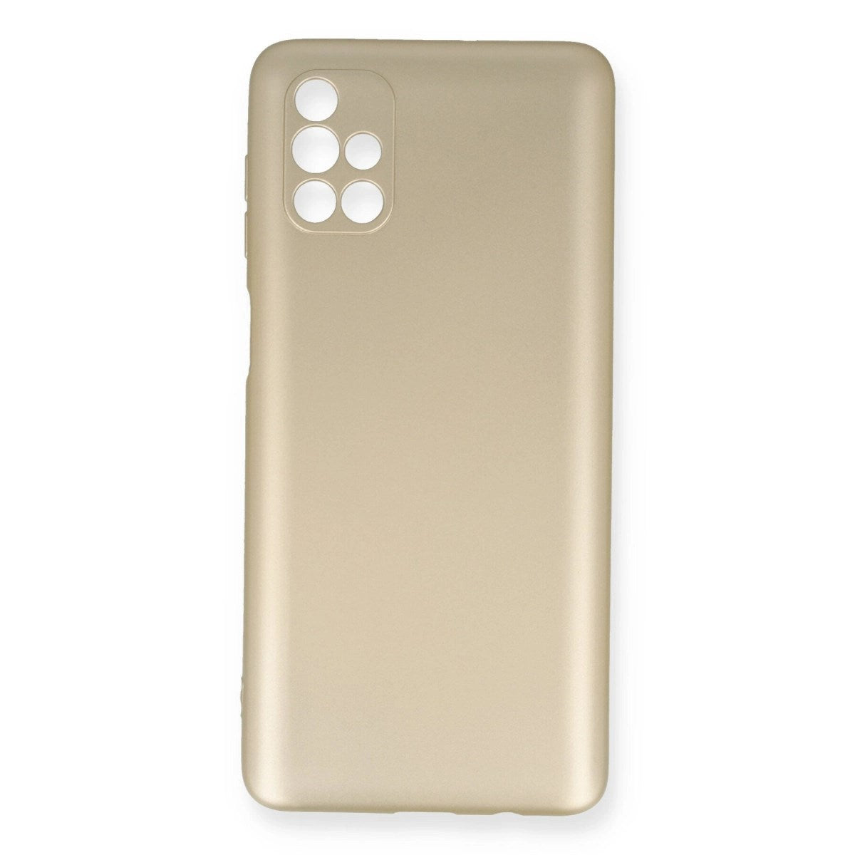 Mey İthalat® Samsung Galaxy M51 Kılıf First Silikon - Gold