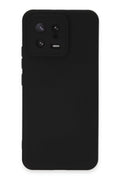 Mey İthalat® Mi 13 Kılıf Nano içi Kadife Silikon - Siyah