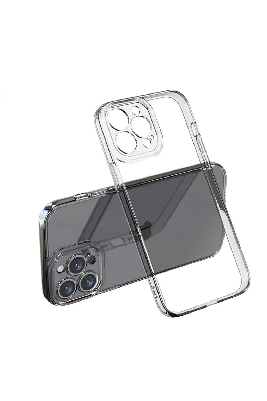 Mey İthalat® iPhone 16 Pro Max Kılıf Lüx Şeffaf Silikon