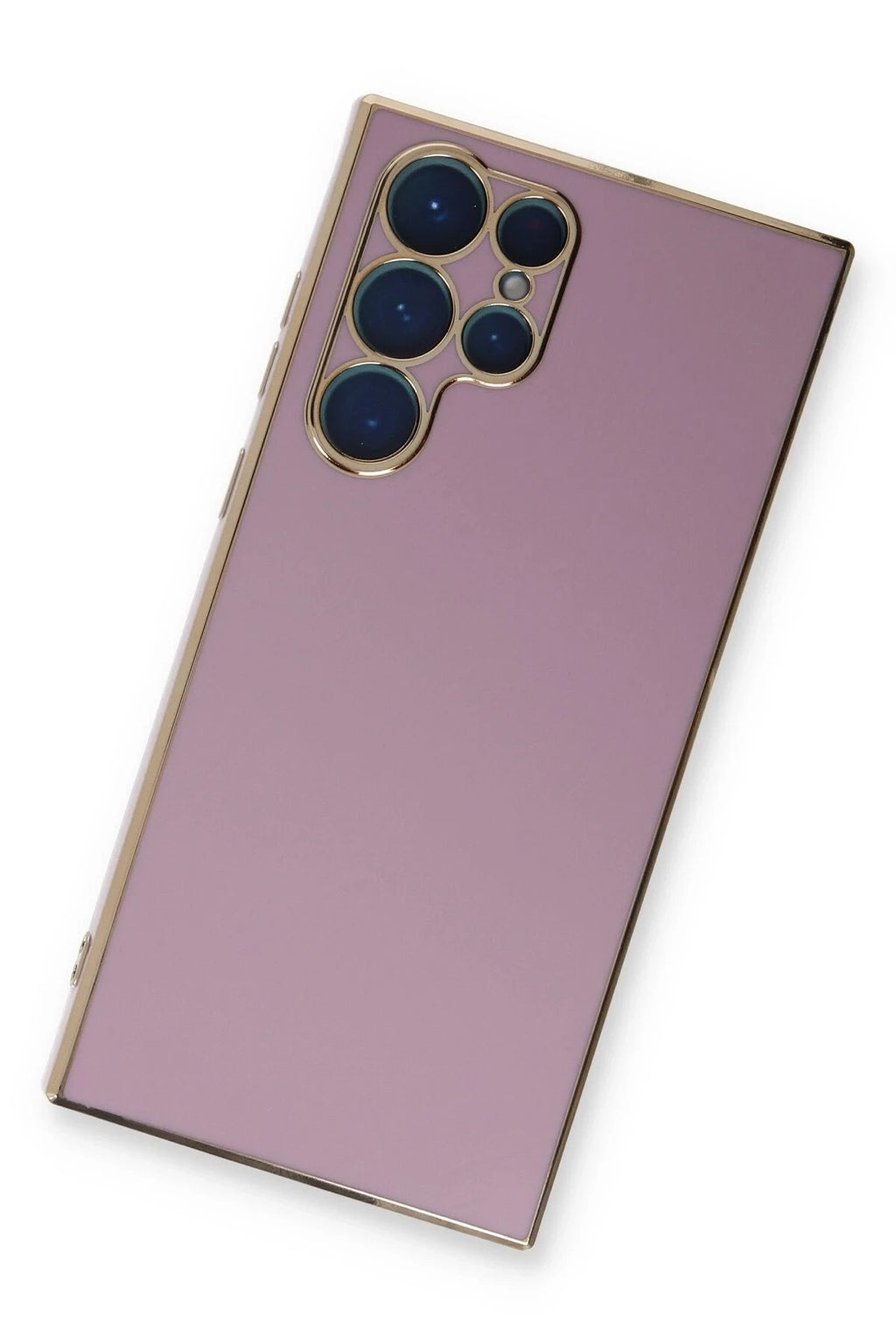 Mey İthalat® Samsung Galaxy S22 Ultra Kılıf Volet Silikon - Mor
