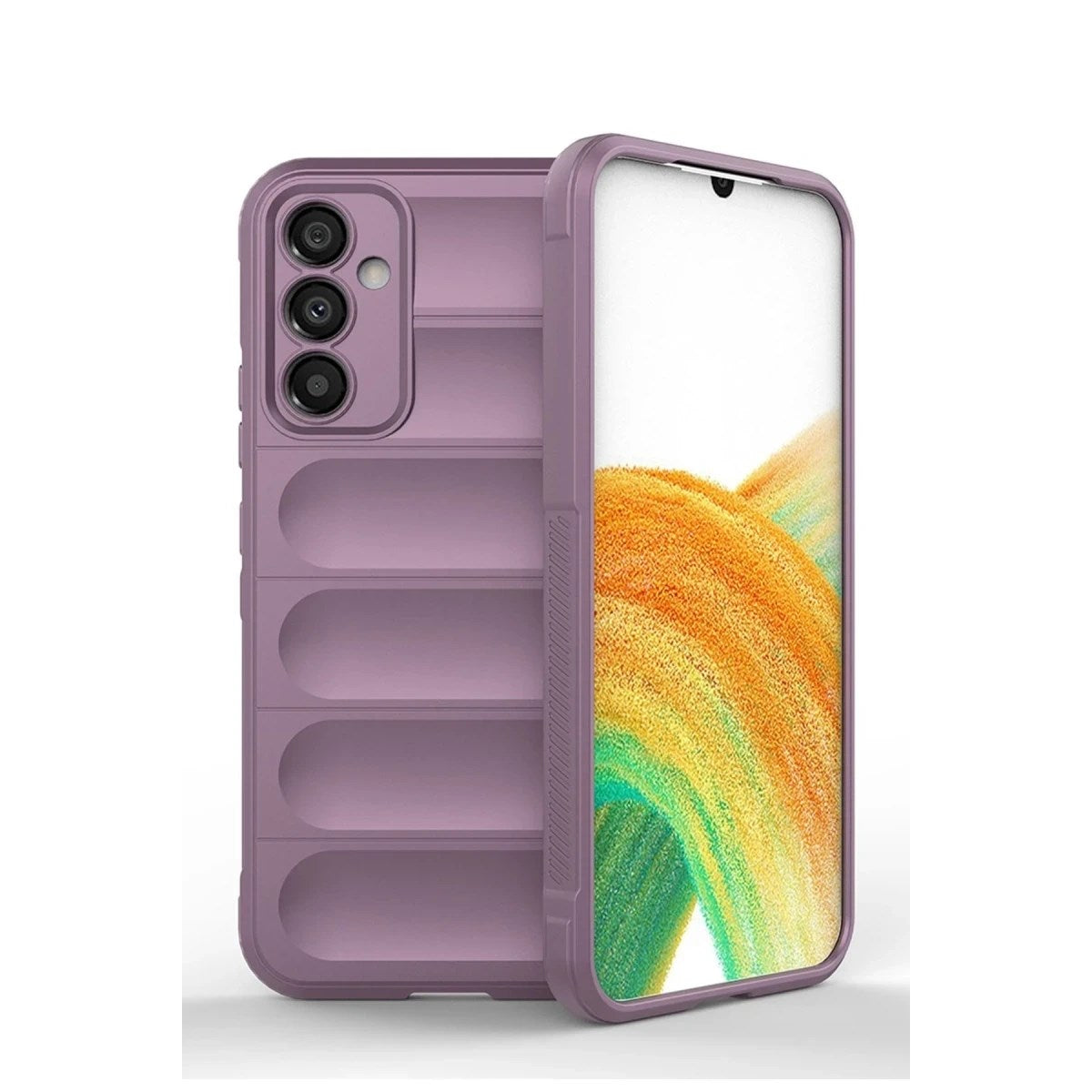 Mey İthalat® Samsung Galaxy M14 5G Kılıf Optimum Silikon - Mor