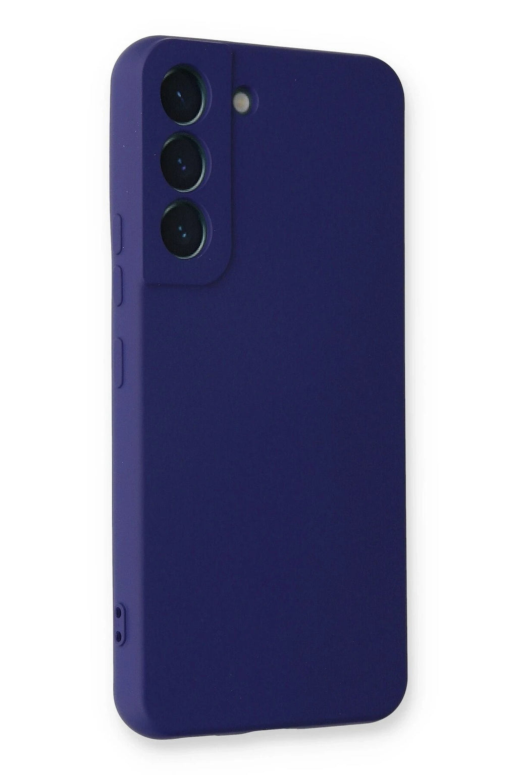 Mey İthalat® Samsung Galaxy S22 Plus Kılıf Nano içi Kadife Silikon - Mor