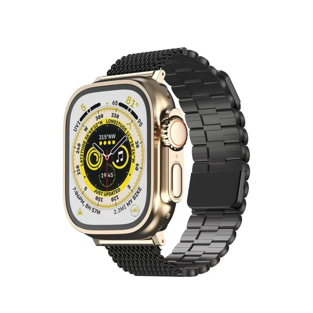 Mey İthalat® Watch 42mm Ascend Metal Kordon - Siyah