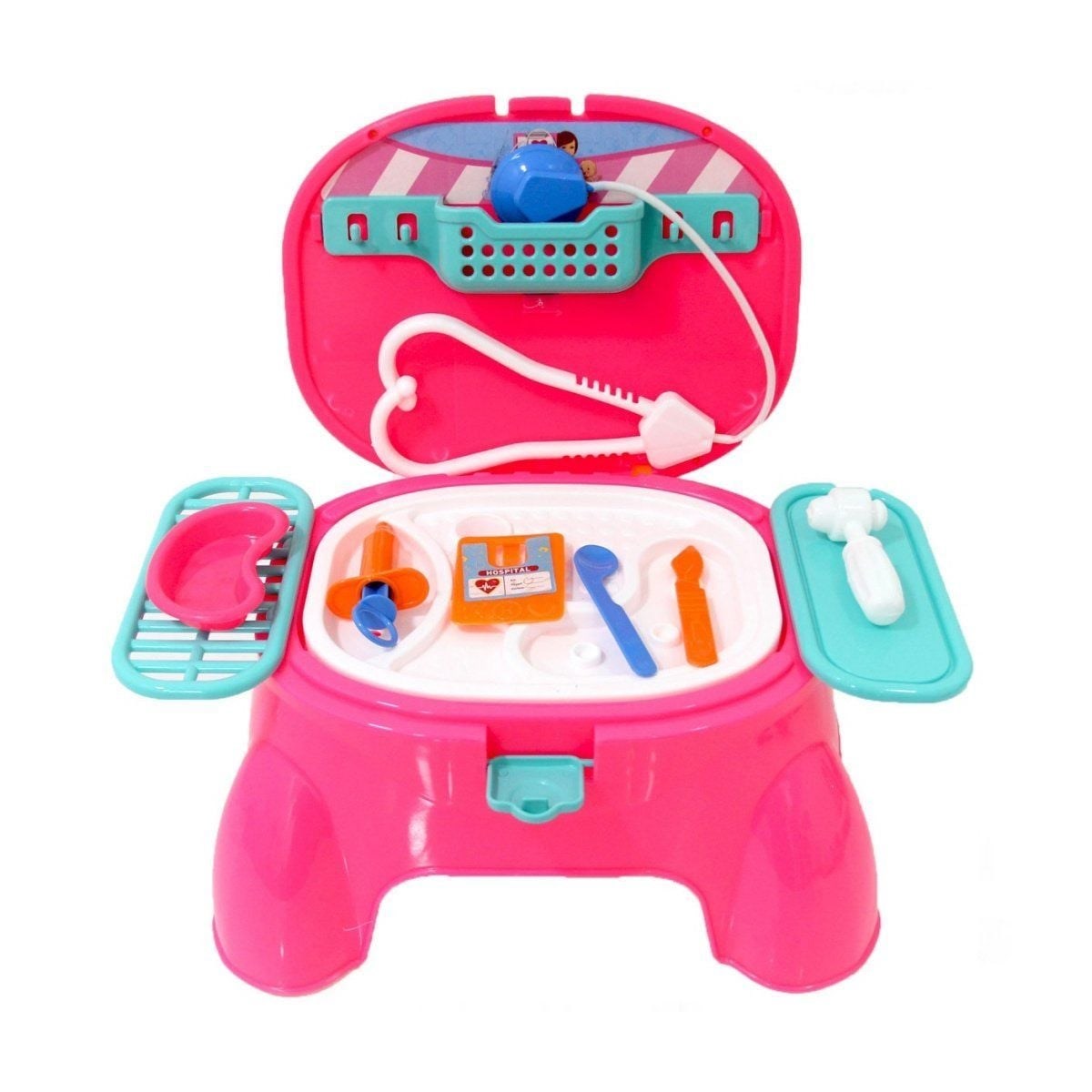 573-BP LITTLE NURSE OYUN TABURESİ DOKTOR SET KIZ