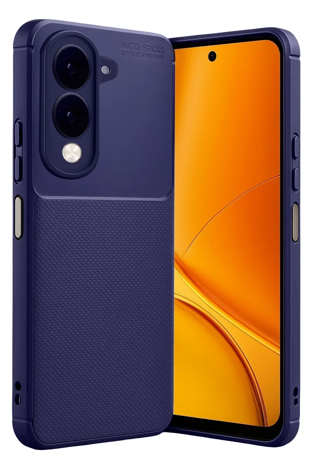 Mey İthalat® Vivo Y29S Auto Focus Karbon Kapak - Lacivert