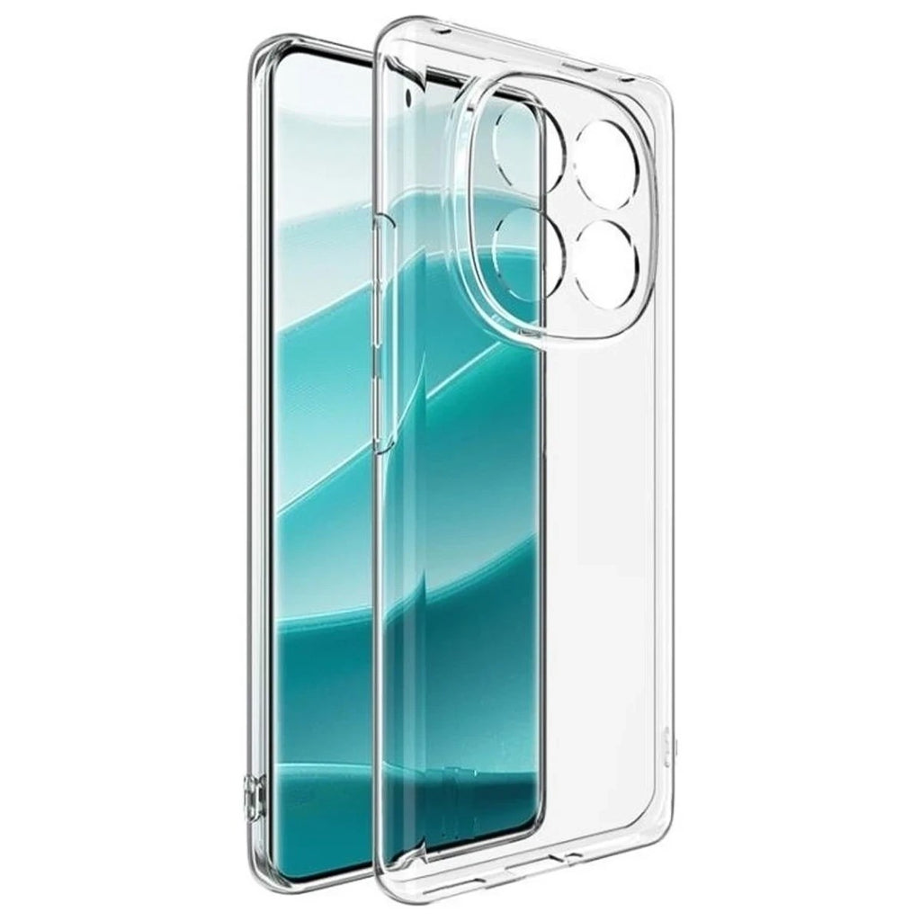 Mey İthalat® Redmi Note 14 Pro Plus Kılıf Lüx Şeffaf Silikon