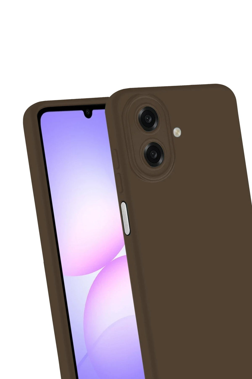 Mey İthalat® Samsung Galaxy A07 4G First Silikon - Kahverengi