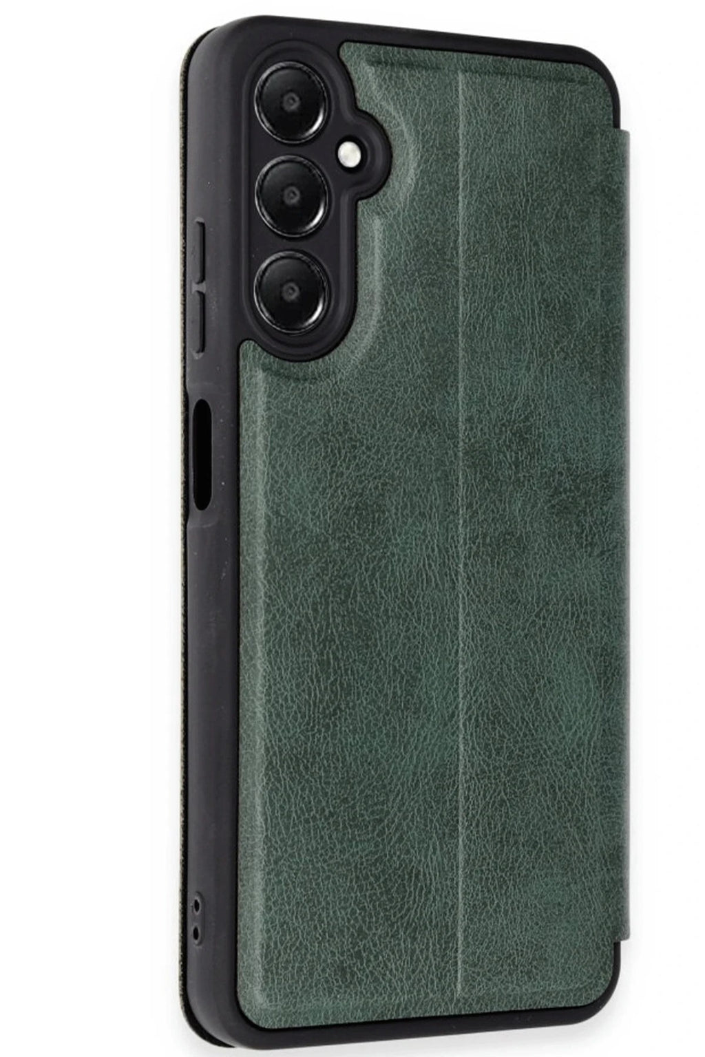 Mey İthalat® Samsung Galaxy A36 Kılıf Flip Cover - Koyu Yeşil