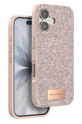 Mey İthalat® iPhone 17 Bright Simli Kapak - Pembe