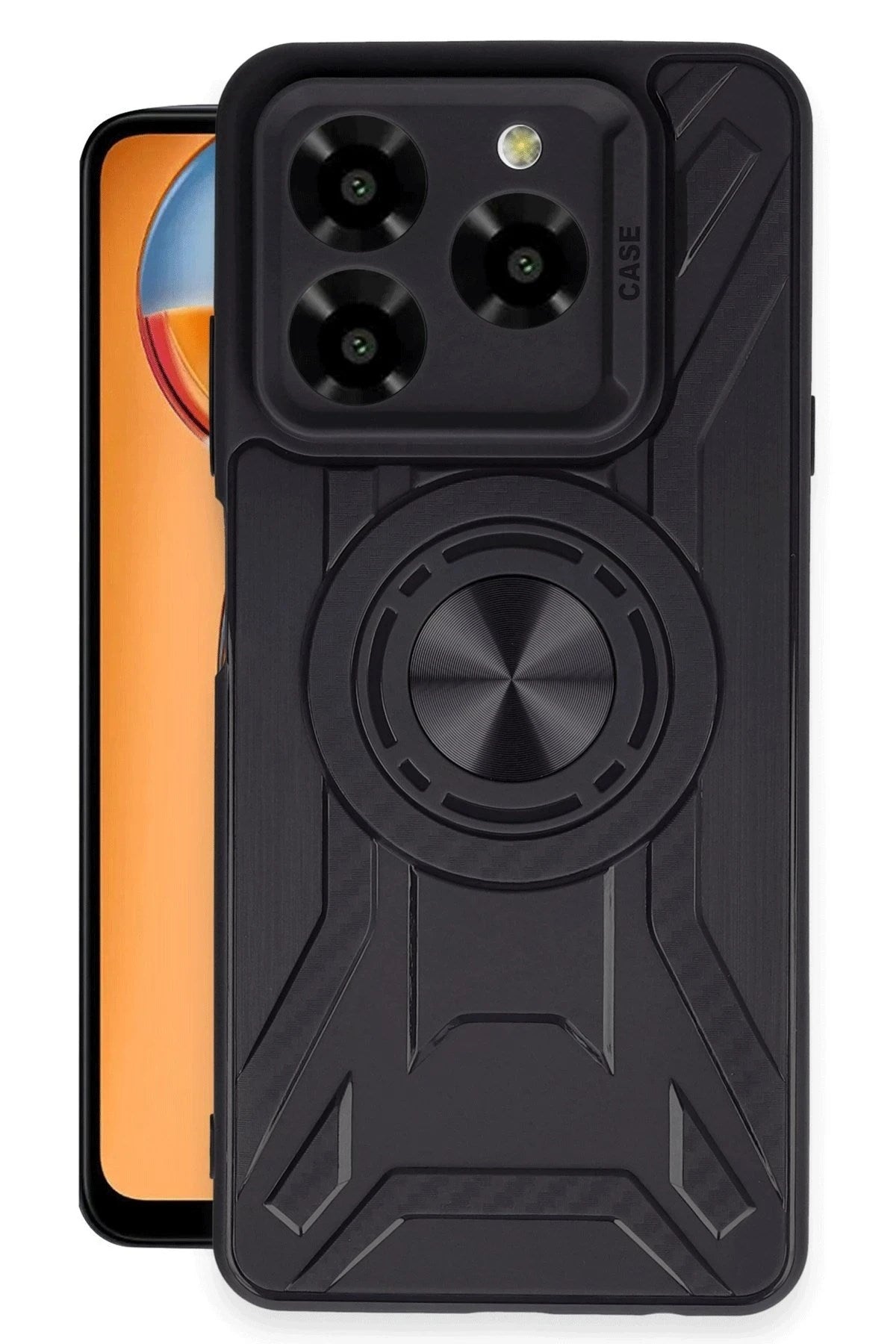 Mey İthalat® General Mobile Era 50 Kılıf Lincoln Silikon - Siyah