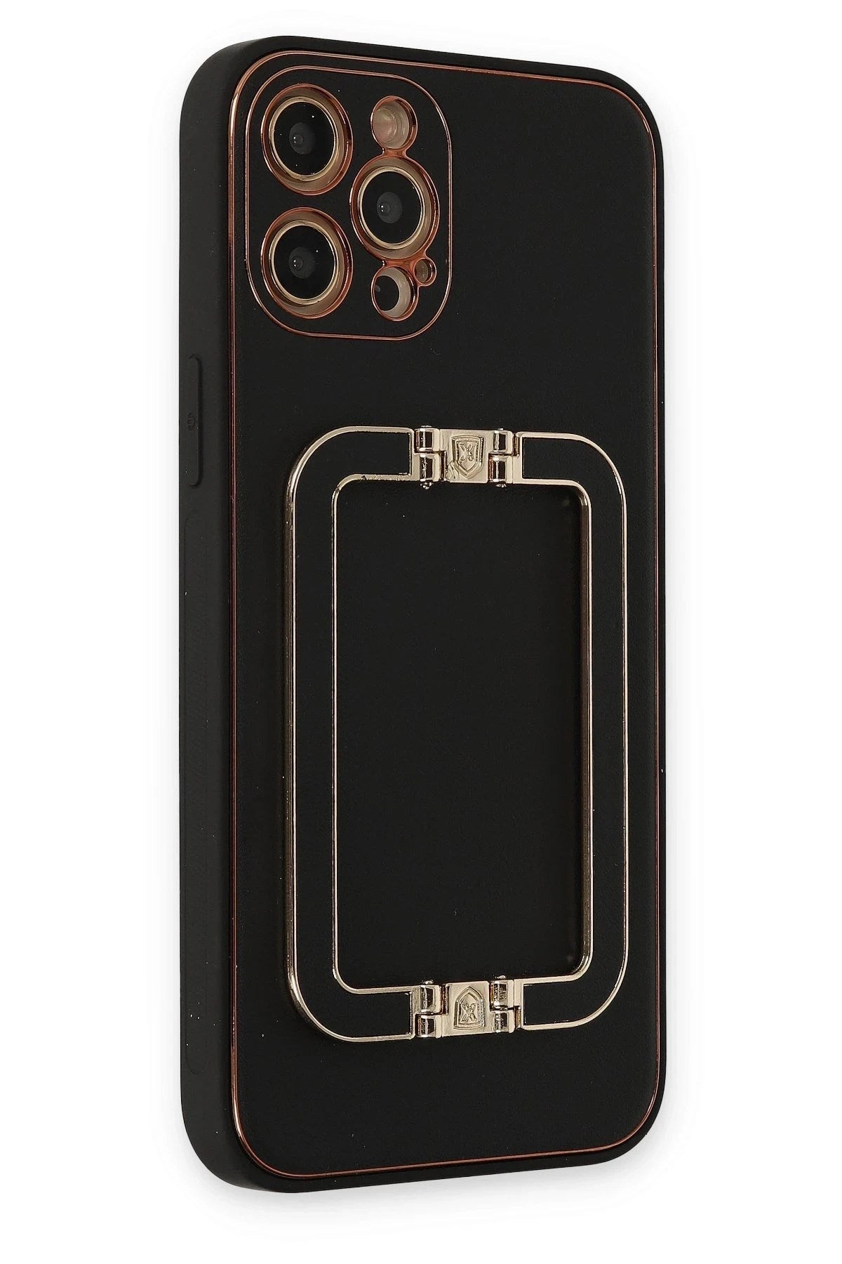 Mey İthalat® iPhone 12 Pro Max Kılıf Coco Elit Kapak - Siyah