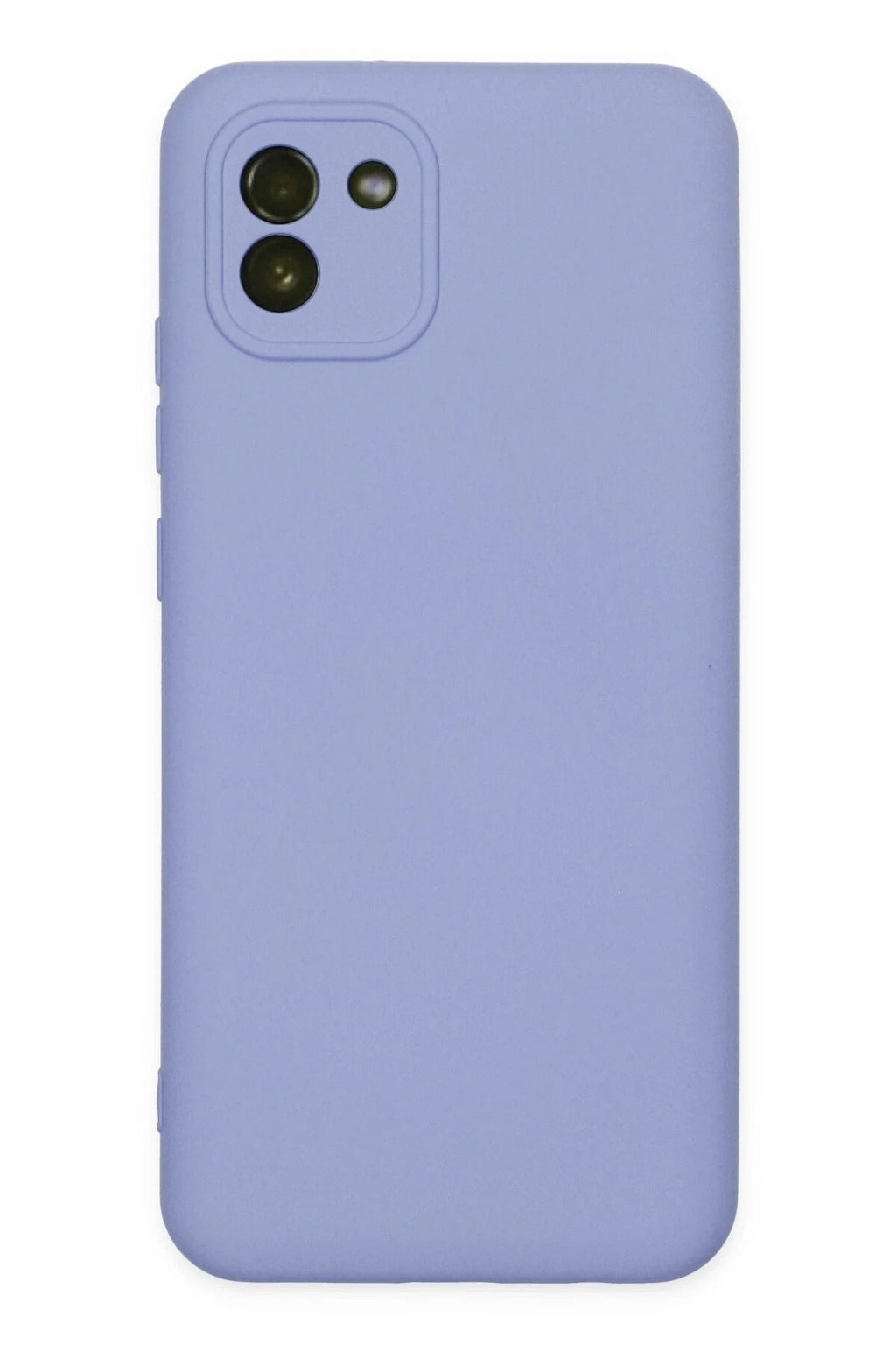 Mey İthalat® Samsung Galaxy A03 Kılıf Nano içi Kadife Silikon - Lila