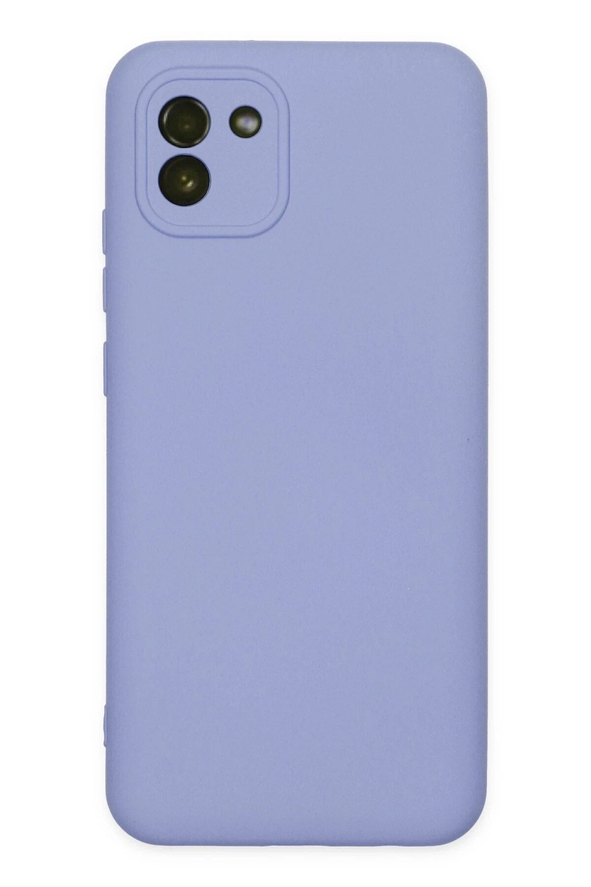 Mey İthalat® Samsung Galaxy A03 Kılıf Nano içi Kadife Silikon - Lila