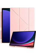 Mey İthalat® Samsung Galaxy X730 Tab S11 Kalemlikli Mars Tablet Kılıfı - Rose Gold