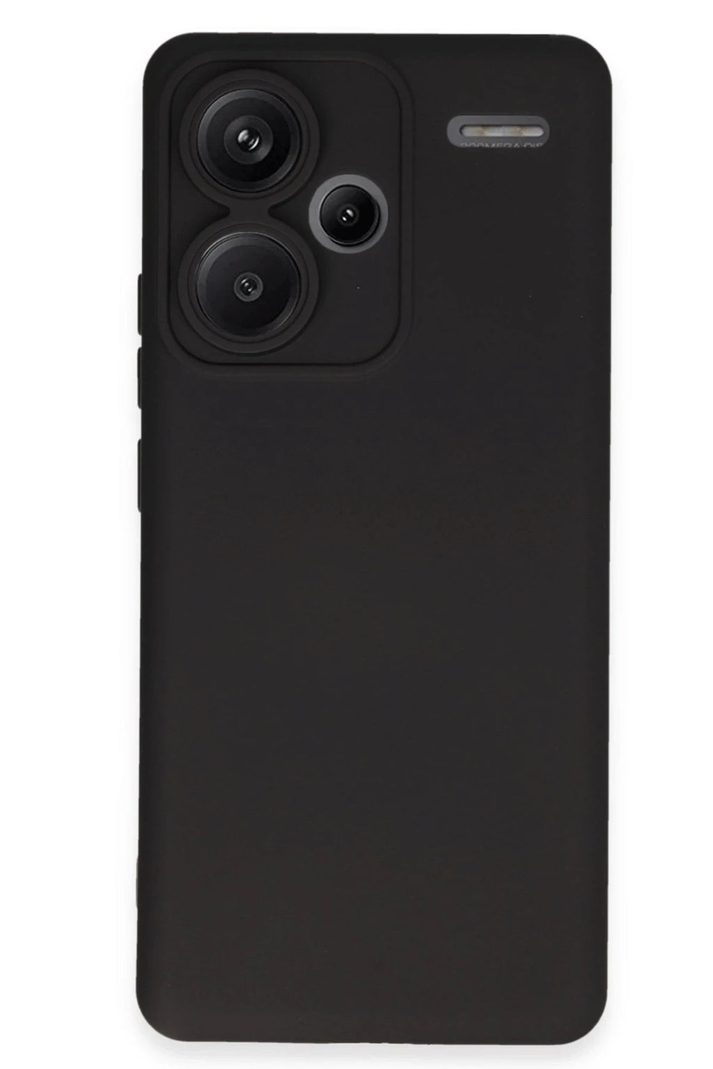 Mey İthalat® Redmi Note 13 Pro Plus Kılıf Nano içi Kadife Silikon - Siyah