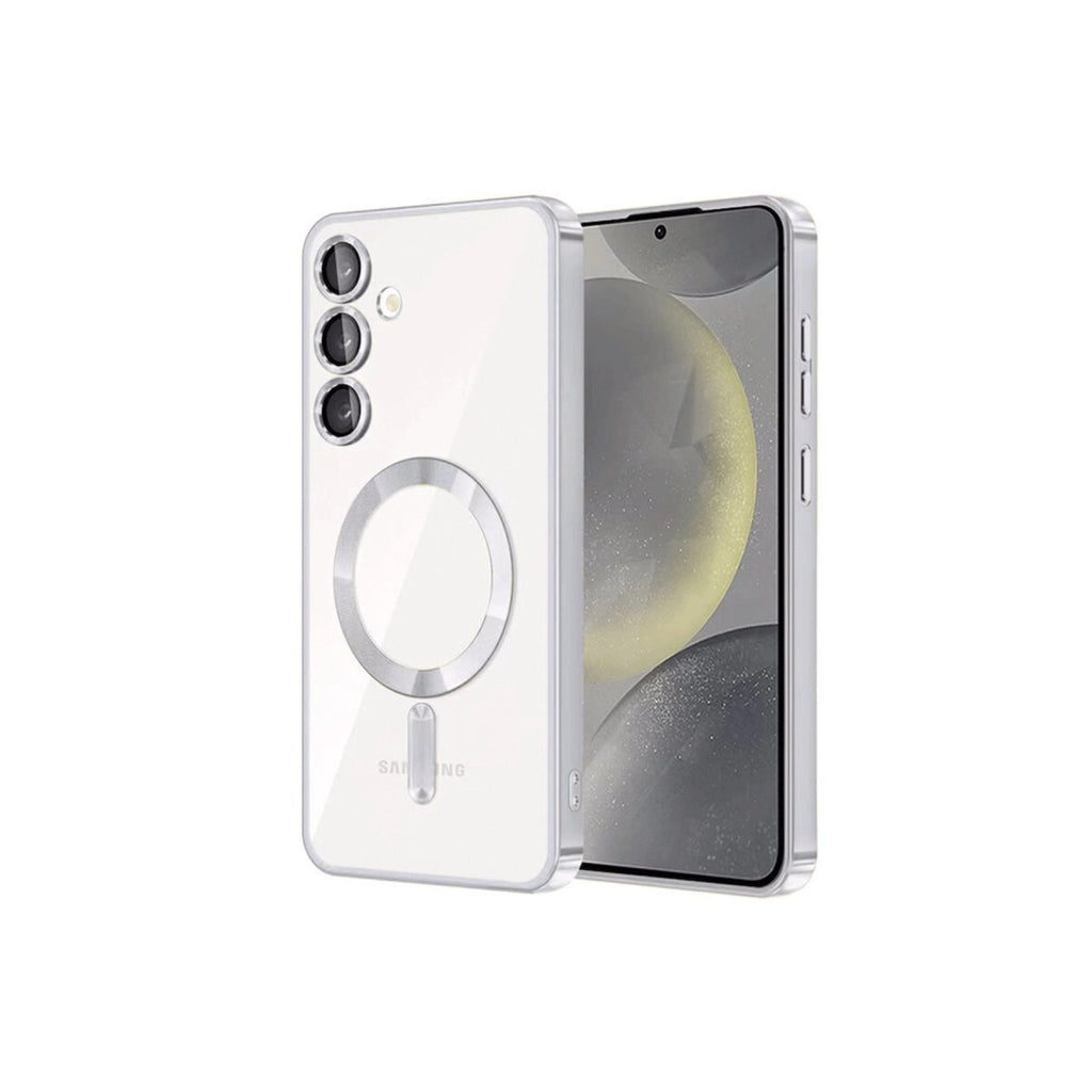 Mey İthalat® Samsung Galaxy S24 Kılıf Kross Magneticsafe Kapak - Titan Gri