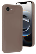Mey İthalat® iPhone 16E Kılıf Viera Silikon - Kahverengi