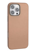 Mey İthalat® iPhone 16 Pro Wonder Deri Magsafe Kapak - Bronz