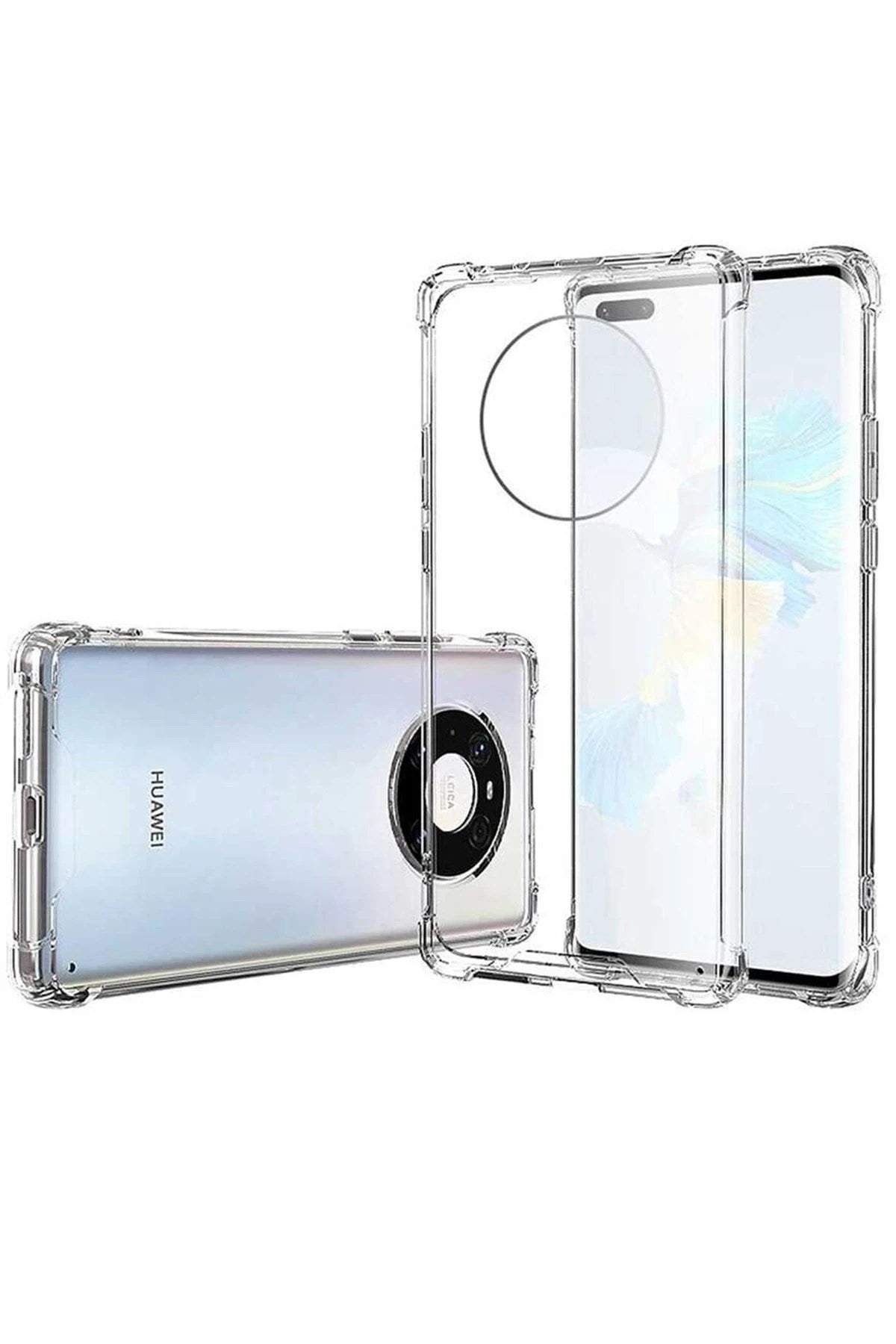 Mey İthalat® Huawei Mate 40 Pro Kılıf Olex Tpu Silikon - Şeffaf