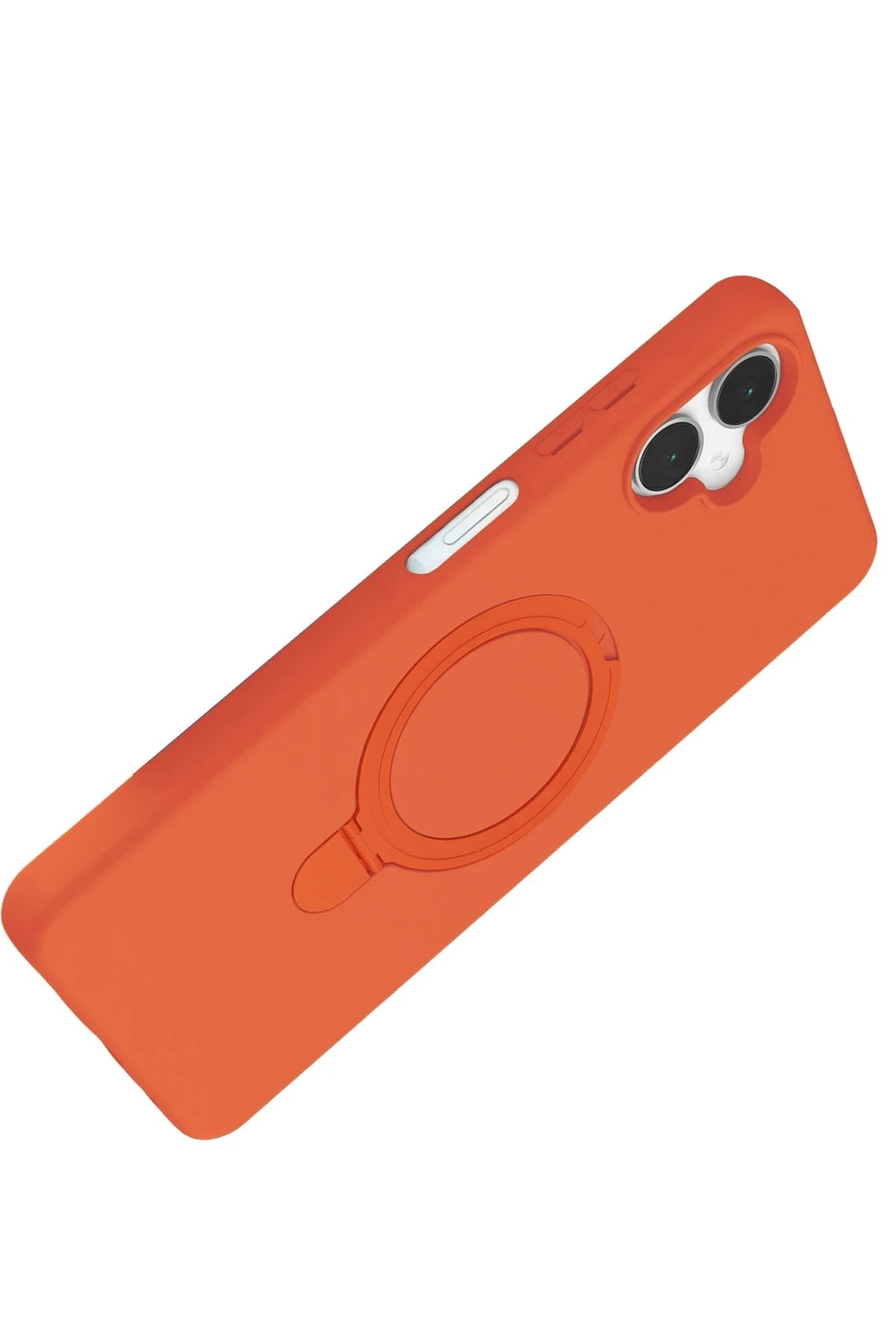 Mey İthalat® Samsung Galaxy A06 Regal Magsafe Standlı Kapak - Turuncu