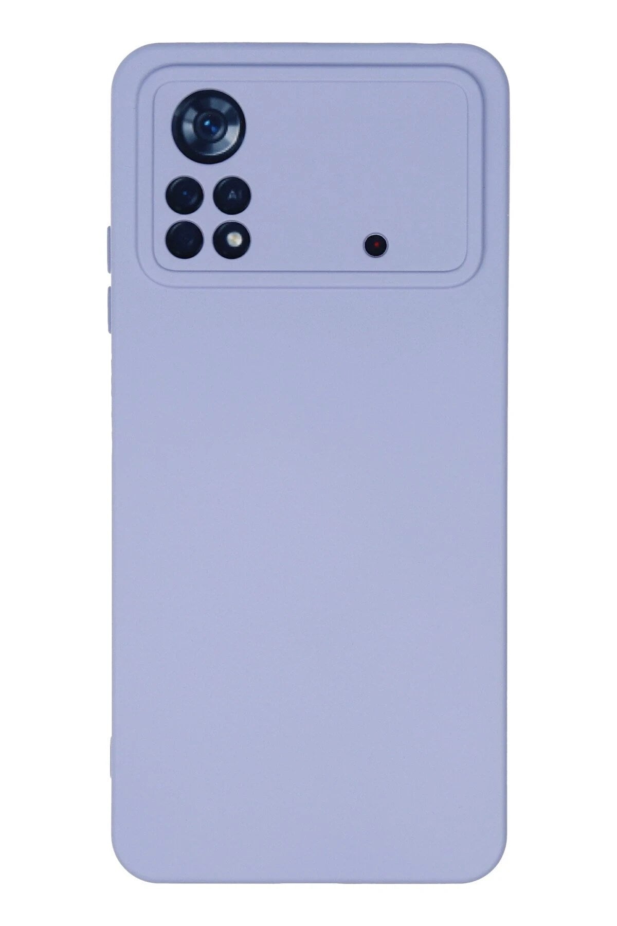 Mey İthalat® Poco X4 Pro 5G Kılıf Nano içi Kadife Silikon - Lila