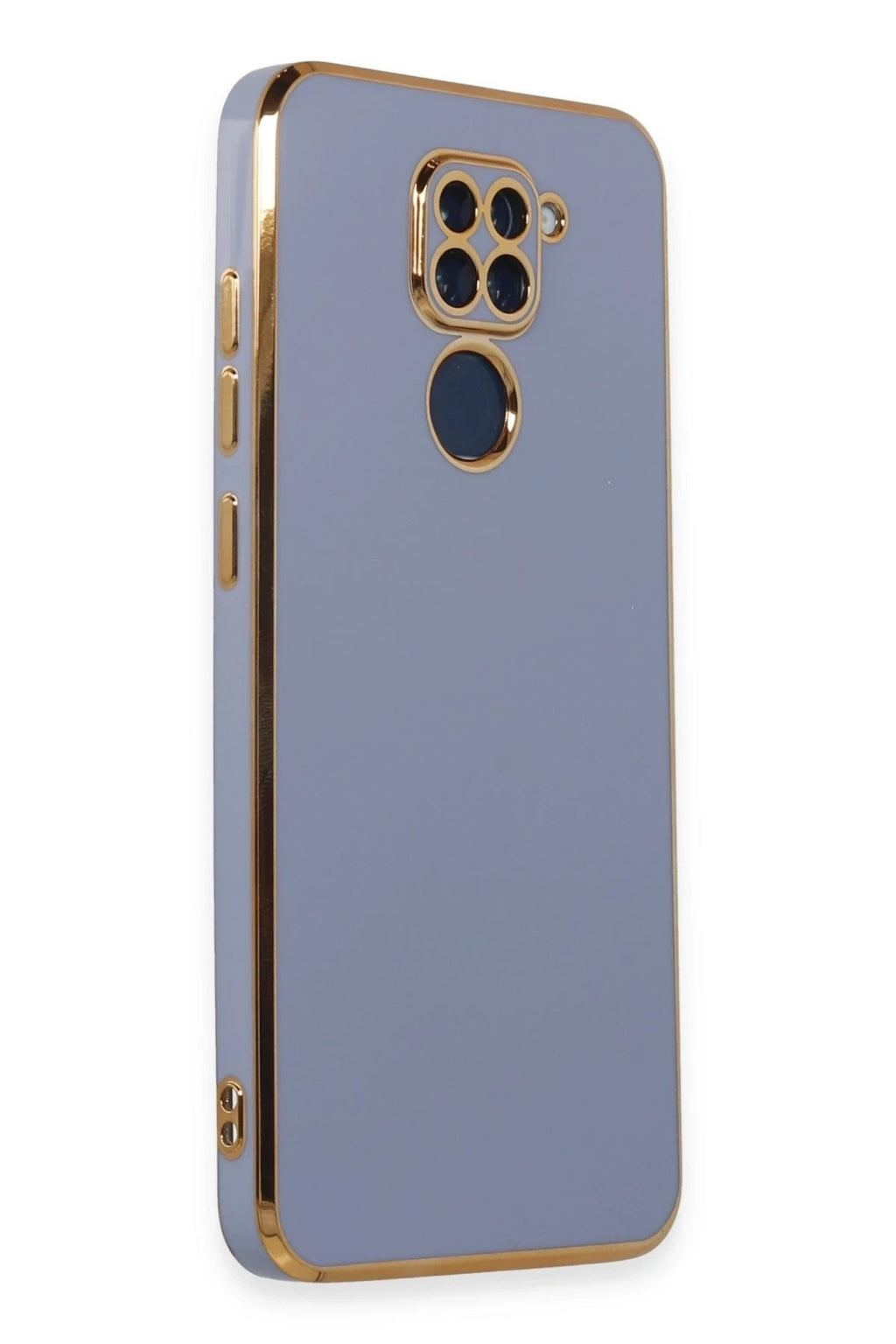 Mey İthalat® Redmi Note 9 Kılıf Volet Silikon - Mavi