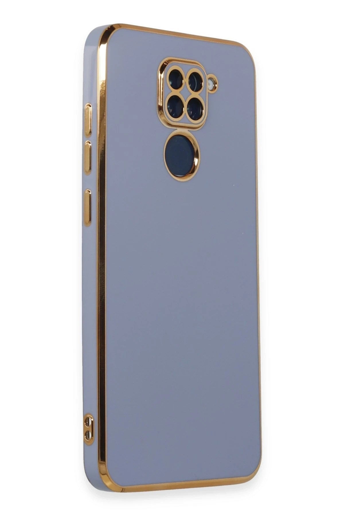 Mey İthalat® Redmi Note 9 Kılıf Volet Silikon - Mavi