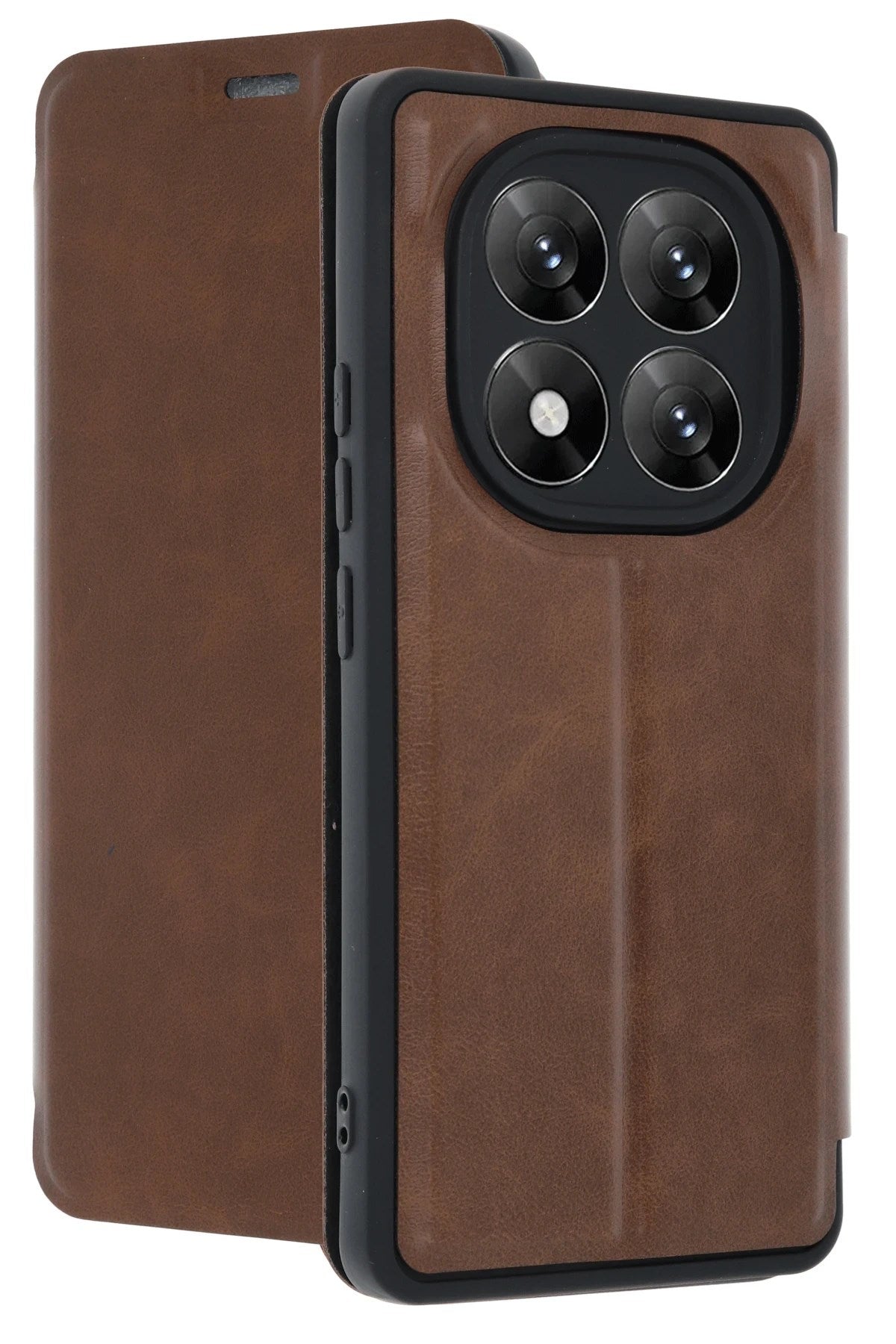 Mey İthalat® Redmi Note 14 Pro 5G Kılıf Flip Cover - Taba
