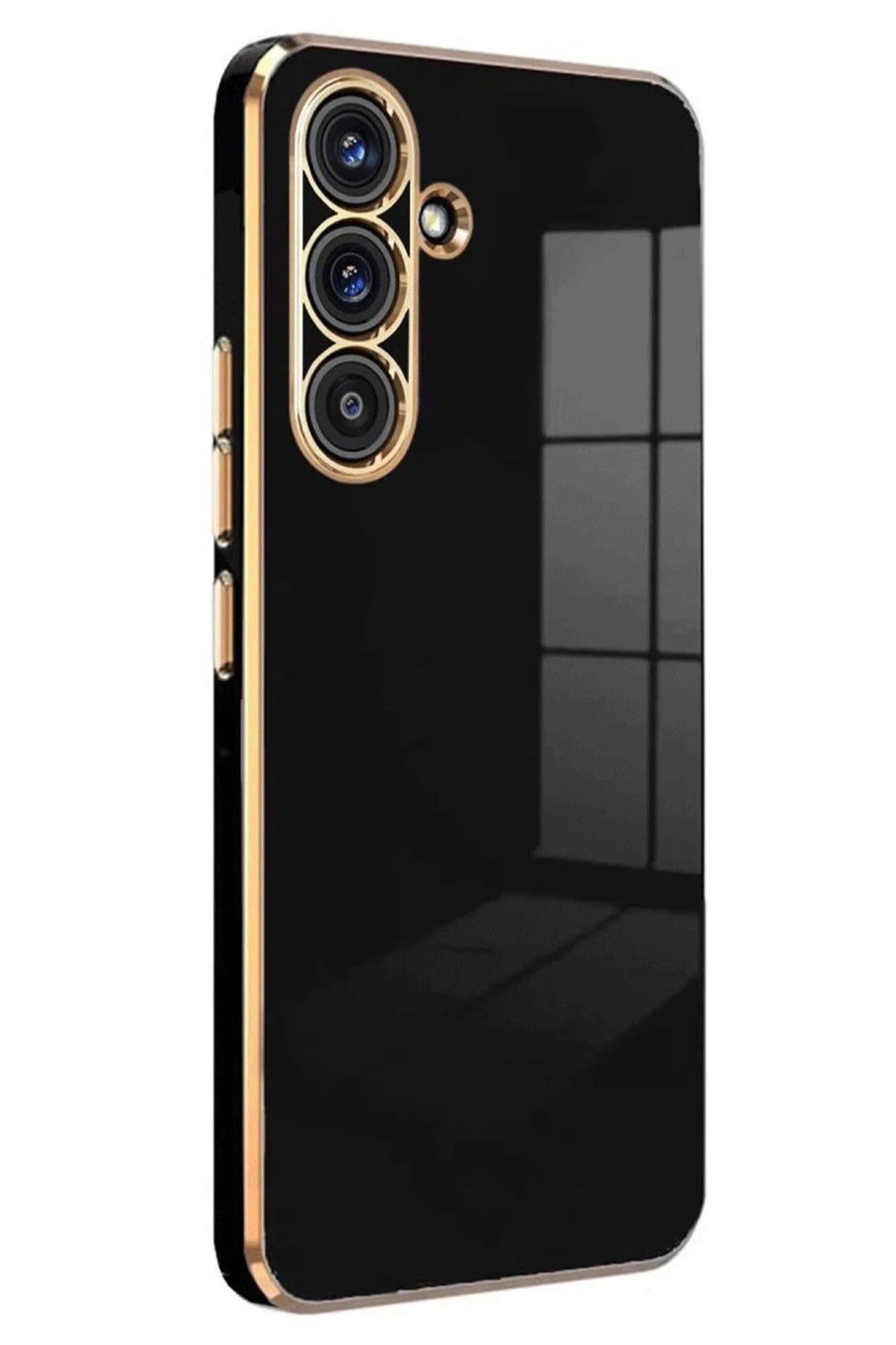 Mey İthalat® Samsung Galaxy S25 FE Volet Silikon - Siyah