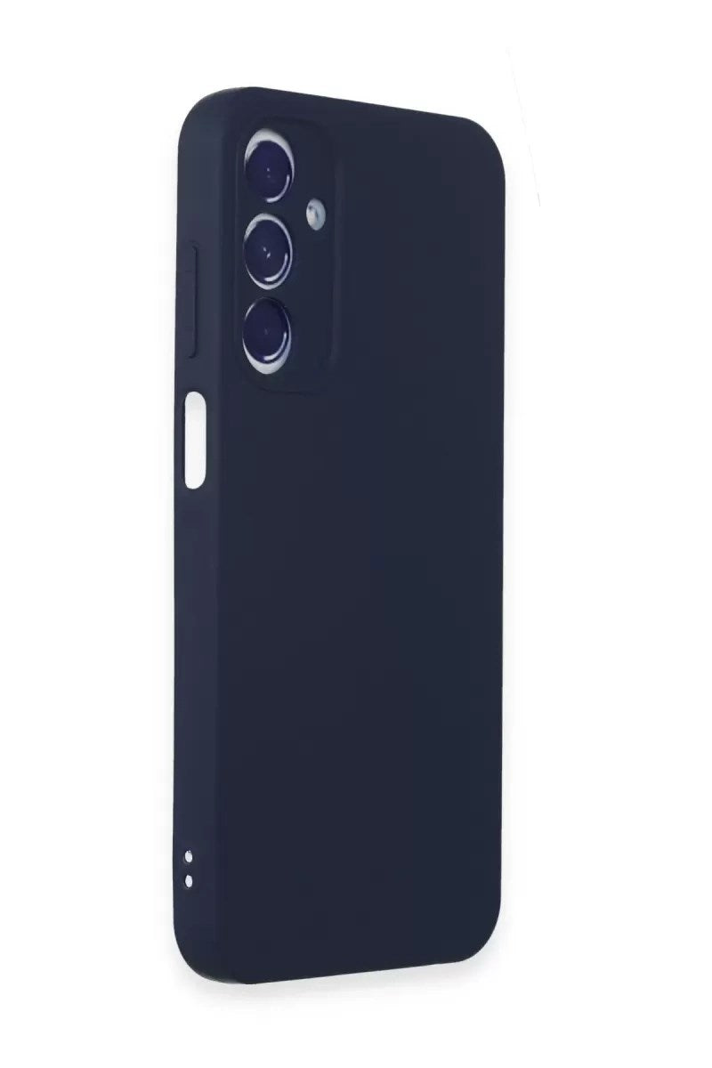 Mey İthalat® Samsung Galaxy A55 5G Kılıf First Silikon - Lacivert