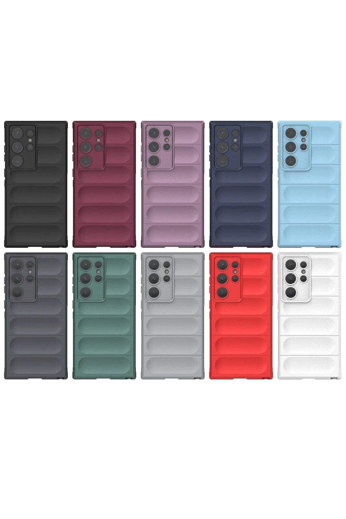 Mey İthalat® Samsung Galaxy S24 Ultra Kılıf Optimum Silikon - Sky Blue