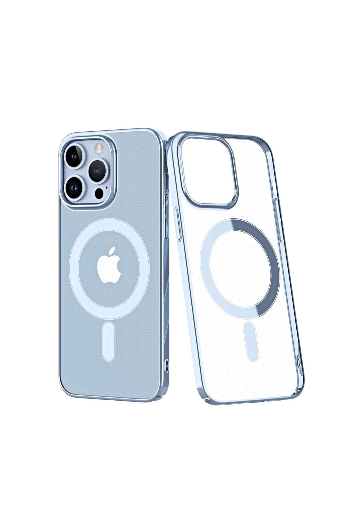 Mey İthalat® iPhone 14 Pro Kılıf Element Magneticsafe Sert Kapak - Sierra Blue
