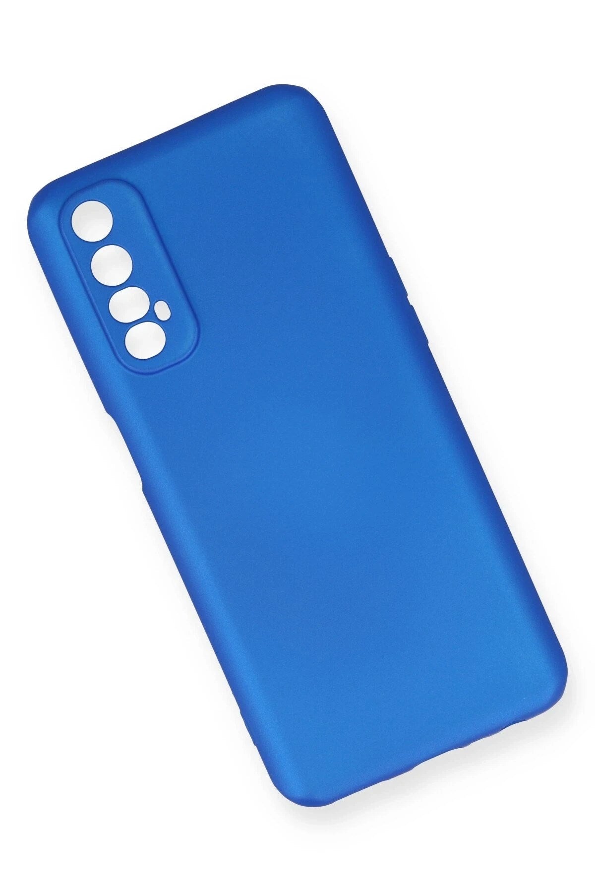 Mey İthalat® Realme 7 Kılıf First Silikon - Mavi