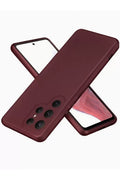 Mey İthalat® Samsung Galaxy S25 Ultra Kılıf First Silikon - Bordo
