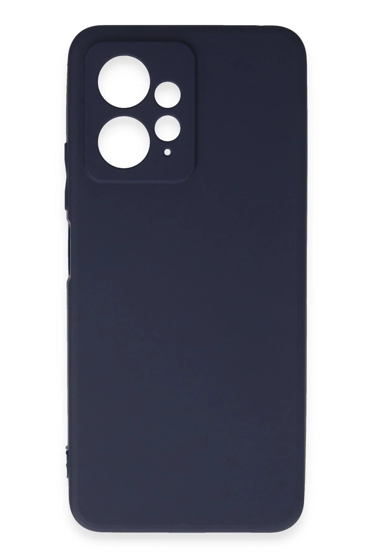 Mey İthalat® Redmi Note 12 4G Kılıf First Silikon - Lacivert