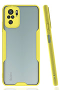 Mey İthalat® Redmi Note 10 Kılıf Platin Silikon - Sarı