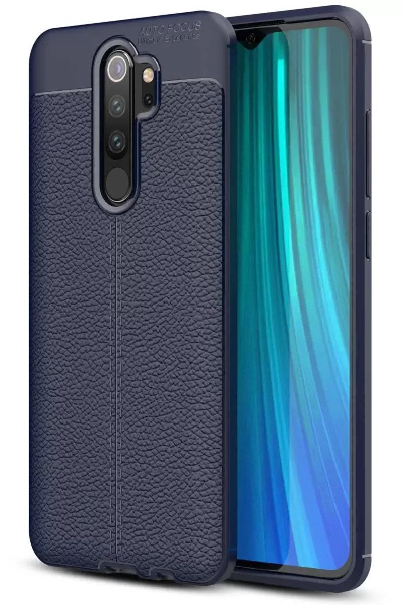 Mey İthalat® Redmi Note 8 Pro Kılıf Auto Focus Kapak - Lacivert