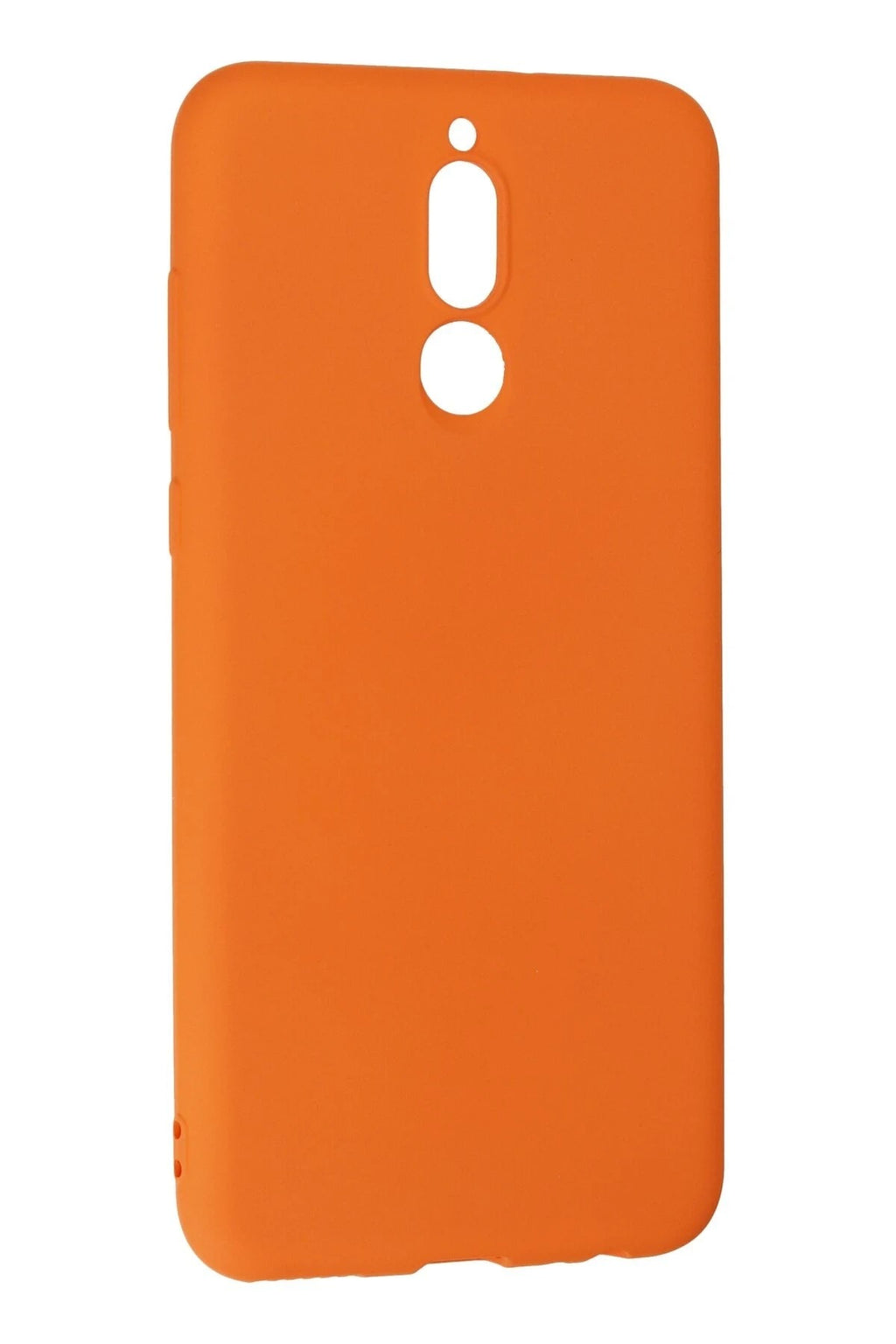 Mey İthalat® Huawei Mate 10 Lite Kılıf Nano içi Kadife Silikon - Turuncu