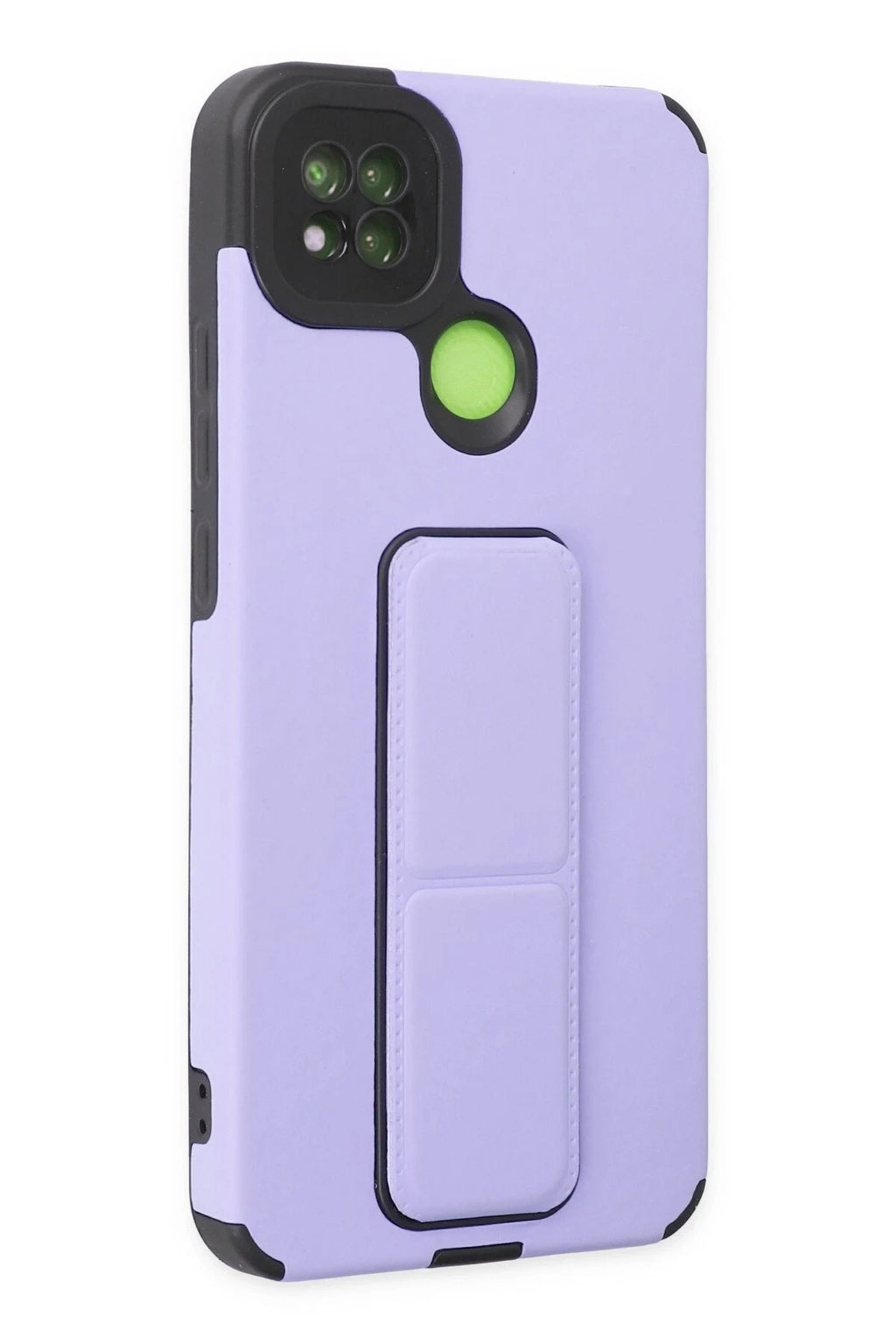 Mey İthalat® Redmi 9C Kılıf Mega Standlı Silikon - Lila