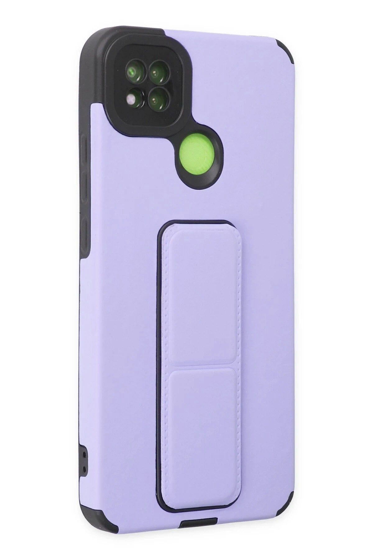 Mey İthalat® Redmi 9C Kılıf Mega Standlı Silikon - Lila