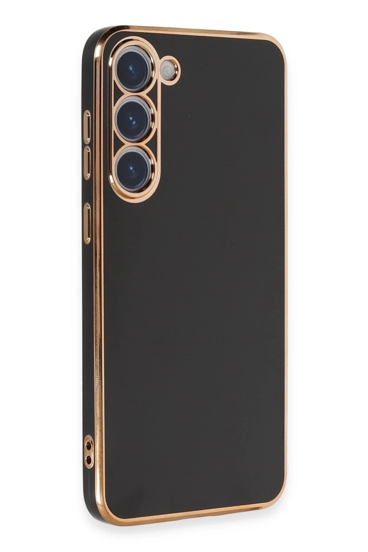 Mey İthalat® Samsung Galaxy S23 Kılıf Volet Silikon - Siyah