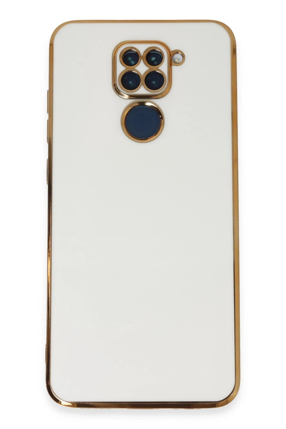 Mey İthalat® Redmi Note 9 Kılıf Volet Silikon - Beyaz