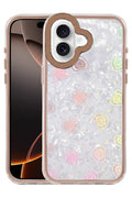 Mey İthalat® iPhone 16 Lumi Desenli Kapak - Çöl Titanyum
