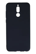 Mey İthalat® Huawei Mate 10 Lite Kılıf Nano içi Kadife Silikon - Lacivert