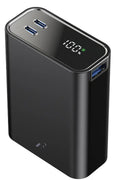 Mey İthalat® PW501 20.000 mAh Dijital Göstergeli 2 Adet 45W Type-C ve 22.5W USB Çıkışlı Şarj PD Hızlı Şarj Powerbank - Siyah