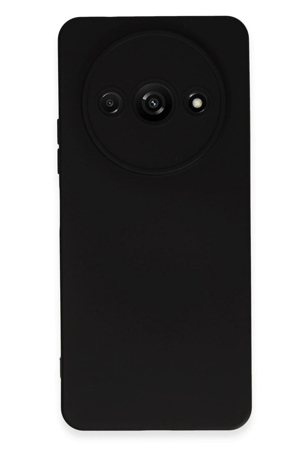 Mey İthalat® Redmi A3 4G Kılıf Nano içi Kadife Silikon - Siyah
