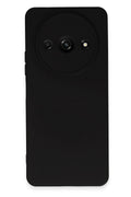 Mey İthalat® Redmi A3 4G Kılıf Nano içi Kadife Silikon - Siyah