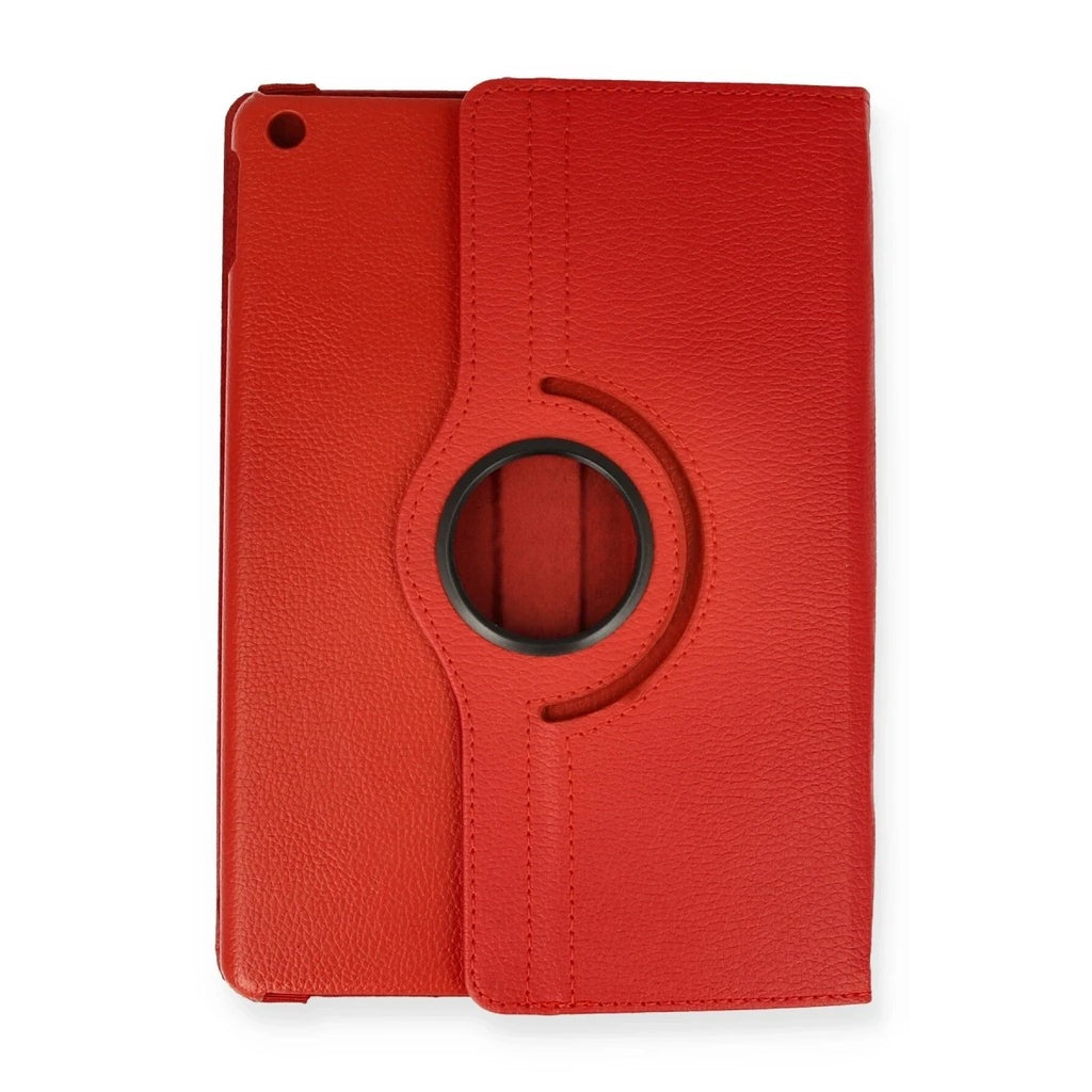 Mey İthalat® iPad Pro 13 (2024) Kılıf 360 Tablet Deri Kılıf - Kırmızı