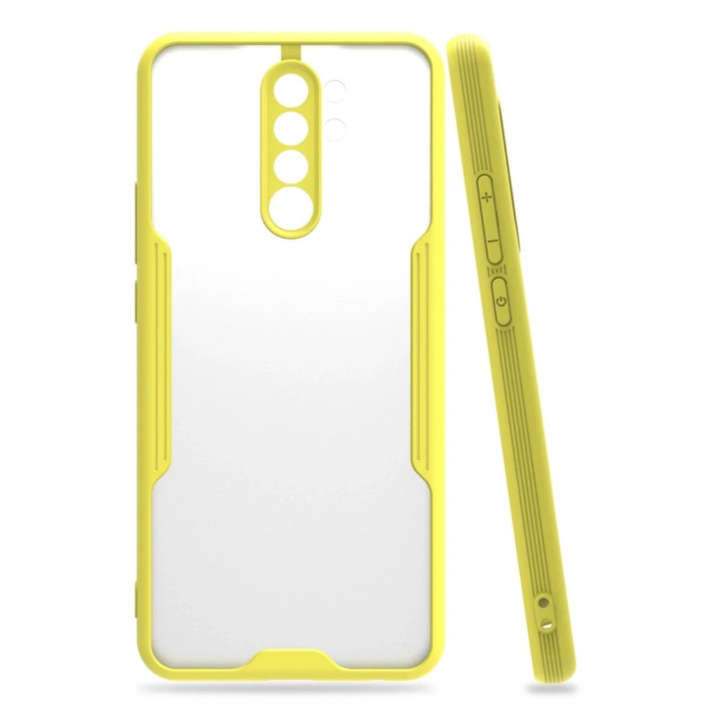 Mey İthalat® Redmi Note 8 Pro Kılıf Platin Silikon - Sarı