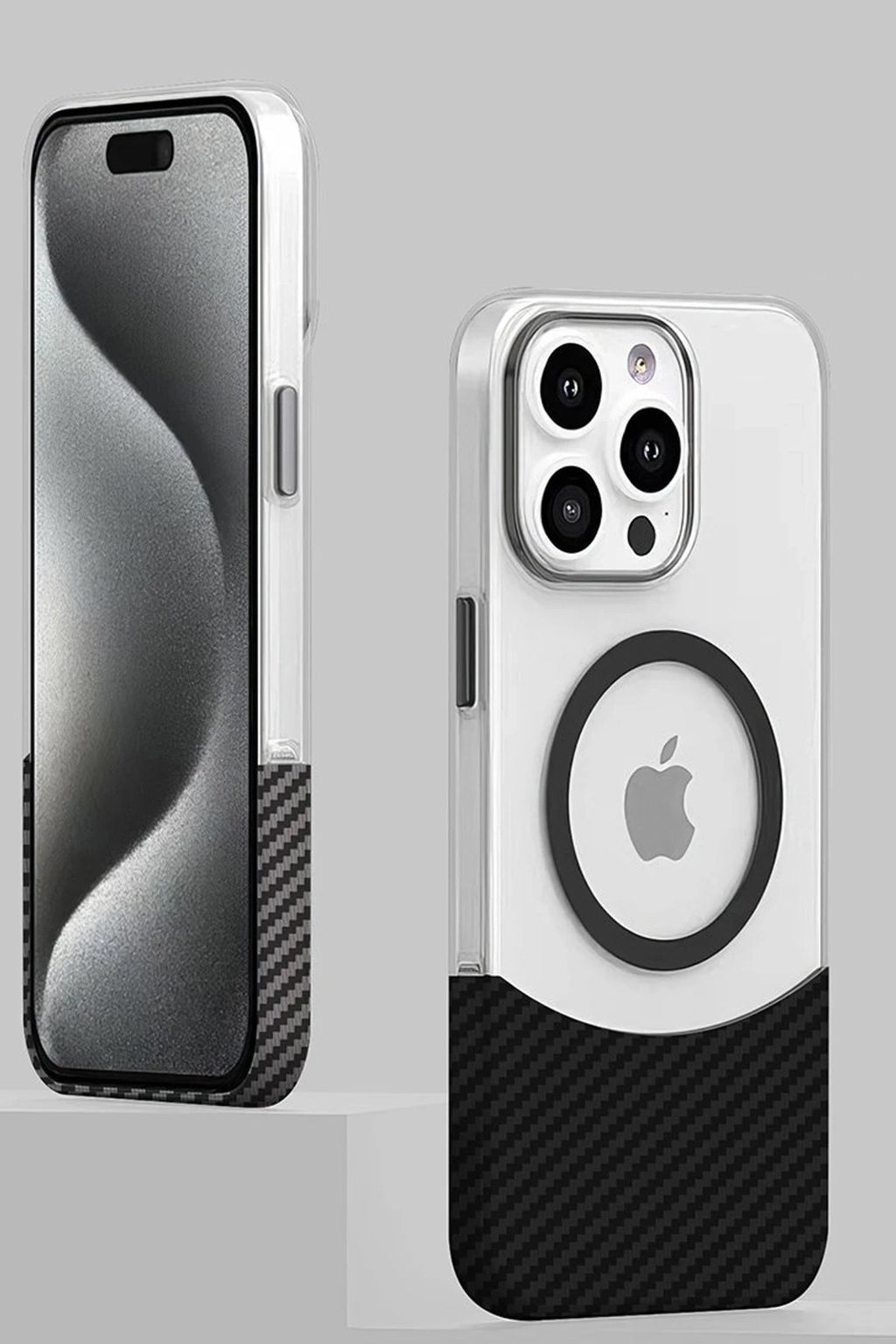 Mey İthalat® iPhone 16 Pro Carbon Puzzle Magsafe Kapak - Desert